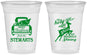 Custom Christmas 16 oz Soft Sided Clear Cups - Tree | 280073