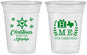 Custom Christmas 16 oz Soft Sided Clear Cups - Texas | 280075