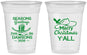 Custom Christmas 16 oz Soft Sided Clear Cups - Texas | 280077