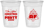 Custom Christmas 16 oz Soft Sided Clear Cups - Lit Af | 280090