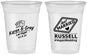 Custom Wedding 16 oz Soft Sided Clear Cups - Las Vegas | 285