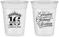 Custom 16th Birthday 16 oz Soft Sided Clear Cups - Tiara | 300008