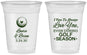 Custom Wedding 16 oz Soft Sided Clear Cups - Golf | 305