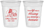 Custom Memorial 16 oz Soft Sided Clear Cups - Life Blessing Memory | 310005
