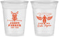 Custom Memorial 16 oz Soft Sided Clear Cups - Until We Ride Again | 310016