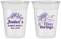 Custom Derby Day 16 oz Soft Sided Clear Cups - Derby Darlins | 320004