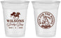 Custom Derby Day 16 oz Soft Sided Clear Cups - Run For The Horses | 320006