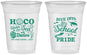 Custom Homecoming 16 oz Soft Sided Clear Cups - Hoco Under The Sea | 330000