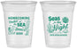 Custom Homecoming 16 oz Soft Sided Clear Cups - Under The Sea Dance | 330001