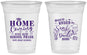 Custom Homecoming 16 oz Soft Sided Clear Cups - Under The Sea Dance | 330002