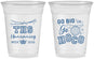 Custom Homecoming 16 oz Soft Sided Clear Cups - Big Or Go Hoco | 330004