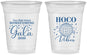 Custom Homecoming 16 oz Soft Sided Clear Cups - Hoco Vibes | 330006