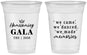 Custom Homecoming 16 oz Soft Sided Clear Cups - Danced Made Memories | 330008