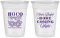 Custom Homecoming 16 oz Soft Sided Clear Cups - Hoco Masquerade Dance | 330009