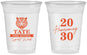 Custom Homecoming 16 oz Soft Sided Clear Cups - Hoco Spirit Week | 330015