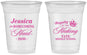 Custom Homecoming 16 oz Soft Sided Clear Cups - Hoco Maid Vote | 330029
