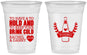 Custom Wedding 16 oz Soft Sided Clear Cups - To Have And To Hold | 383