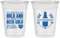 Custom Wedding 16 oz Soft Sided Clear Cups - To Have And To Hold | 384