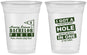 Custom Bachelor Party 16 oz Soft Sided Clear Cups - Golf | 40055