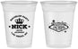 Custom Bachelor Party 16 oz Soft Sided Clear Cups - Last Vegas | 40059