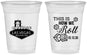 Custom Bachelor Party 16 oz Soft Sided Clear Cups - Last Vegas | 40061
