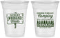 Custom Bachelor Party 16 oz Soft Sided Clear Cups - Camping | 40064