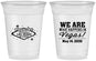 Custom Bachelor Party 16 oz Soft Sided Clear Cups - Las Vegas | 40066