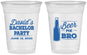 Custom Bachelor Party 16 oz Soft Sided Clear Cups - Beer Me Bro | 40071