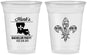 Custom Bachelor Party 16 oz Soft Sided Clear Cups - New Orleans | 40074