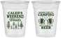 Custom Bachelor Party 16 oz Soft Sided Clear Cups - Camping | 40091