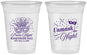 Custom Prom 16 oz Soft Sided Clear Cups - Masquerade Ball | 50011
