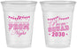 Custom Prom 16 oz Soft Sided Clear Cups - Squad | 50015
