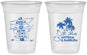 Custom Wedding 16 oz Soft Sided Clear Cups - Antigua And Barbuda | 503
