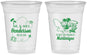 Custom Wedding 16 oz Soft Sided Clear Cups - Martinique | 533