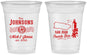 Custom Wedding 16 oz Soft Sided Clear Cups - Puerto Rico | 539