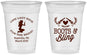 Custom Bachelorette 16 oz Soft Sided Clear Cups - One Last Ride | 60024