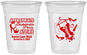 Custom Bachelorette 16 oz Soft Sided Clear Cups - Last Walk | 60032