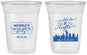 Custom Bachelorette 16 oz Soft Sided Clear Cups - New York | 60069