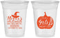 Custom Bachelorette 16 oz Soft Sided Clear Cups - Halloween Girls Night Out | 60077