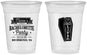 Custom Bachelorette 16 oz Soft Sided Clear Cups - Rip Single Life | 60095