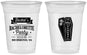 Custom Bachelorette 16 oz Soft Sided Clear Cups - Rip Single Life | 60096