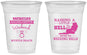 Custom Bachelorette 16 oz Soft Sided Clear Cups - Raising A Little Hell | 60104