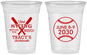 Custom Bachelorette 16 oz Soft Sided Clear Cups - Final Swing Before Ring | 60109