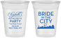 Custom Bachelorette 16 oz Soft Sided Clear Cups - New York | 60162