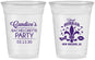 Custom Bachelorette 16 oz Soft Sided Clear Cups - New Orleans | 60166