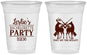 Custom Bachelorette 16 oz Soft Sided Clear Cups - Hunting | 60187