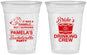 Custom Bachelorette 16 oz Soft Sided Clear Cups - Las Vegas | 60194