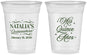 Custom Quinceanera 16 oz Soft Sided Clear Cups - Mis Quince Anos | 70006