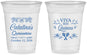 Custom Quinceanera 16 oz Soft Sided Clear Cups - Viva Mis Quinces | 70009