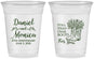 Custom Anniversary 16 oz Soft Sided Clear Cups - 25th Wedding | 80022